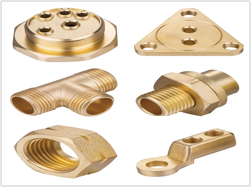 Brass Forged Flate Flange for Machine Part