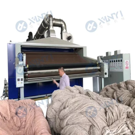 Three-Layer Tensionless Textile Fabric Drying Machine for Knit Fabrics and Woven Fabrics